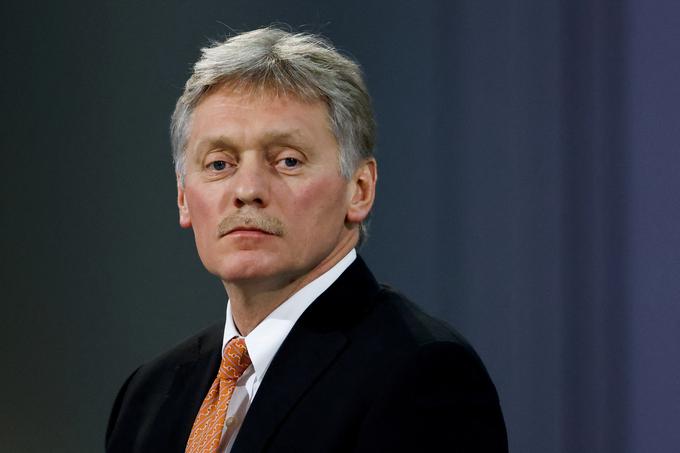 Tiskovni predstavnik Kremlja Dmitrij Peskov  | Foto: Reuters