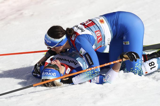 Z Anamarijo Lampič se zelo dobro razumeta. | Foto: Guliverimage/Vladimir Fedorenko