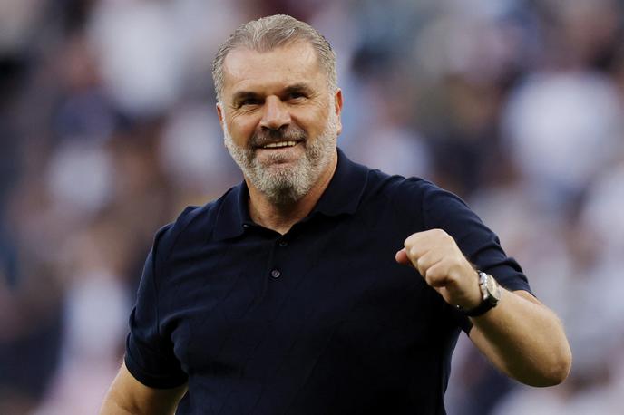 Ange Postecoglou | Avstralski strateg Ange Postecoglou je odlično vstopil v sezono na vročem stolčku Tottenhama. | Foto Reuters