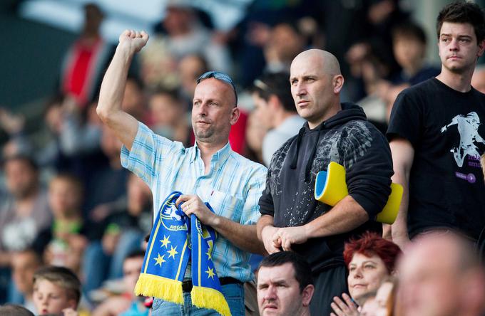 Navijači Celja bodo v sredo na stadionu Z'dežele v veliki večini. | Foto: Vid Ponikvar