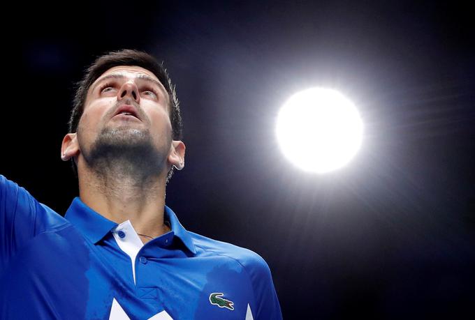 Novak Đoković je v letošnji sezoni zmagal na štirih turnirjih, med njimi tudi na turnirju za grand slam - OP Avstralije. | Foto: Reuters