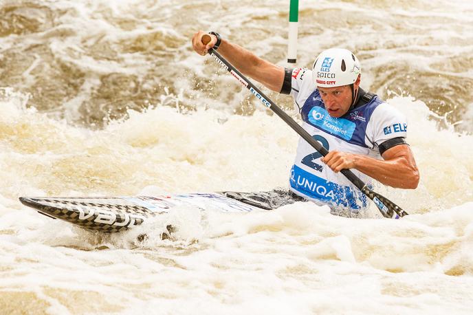 Benjamin Savšek | Slovenski kanuist Benjamin Savšek se je v finale tekme svetovnega pokala v domačem Tacnu uvrstil z drugim časom. | Foto Grega Valančič/Sportida