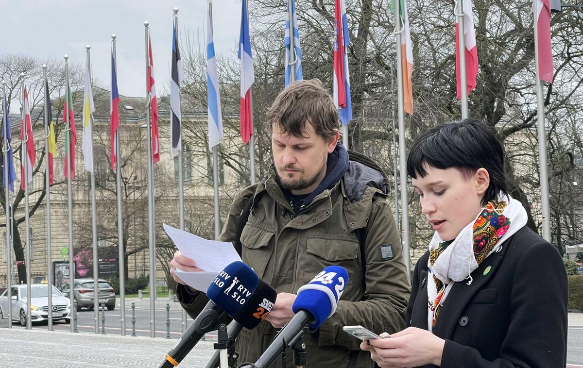 Gibanje Mladi za podnebno pravičnost | Gibanje je že konec januarja v javnem pismu politični vrh pozvalo, naj ne skličejo prenagljenega referenduma o JEK2.  | Foto STA