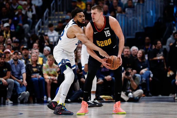 Nikola Jokić | Denver v zmagah zaostaja že z 0:2. Se še lahko poberejo? | Foto Reuters