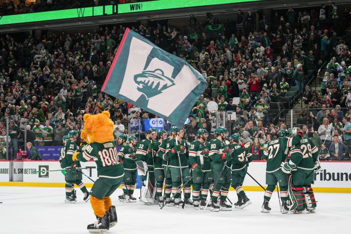 Minnesota Wild | Hokejisti Minnesote so na domačem ledu z 10:7 ugnali vodilno ekipo lige Vancouver.  | Foto Guliverimage