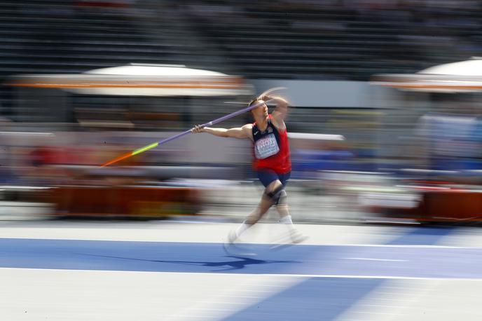 Vedran Samac | Vedran Samac je postavil nov srbski državni rekord v metu kopja, a tega verjetno ne bodo priznali. | Foto Reuters