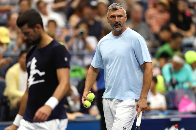 Goran Ivanišević in Novak Đoković sta od leta 2019 zelo dobro sodelovala. | Foto: Reuters