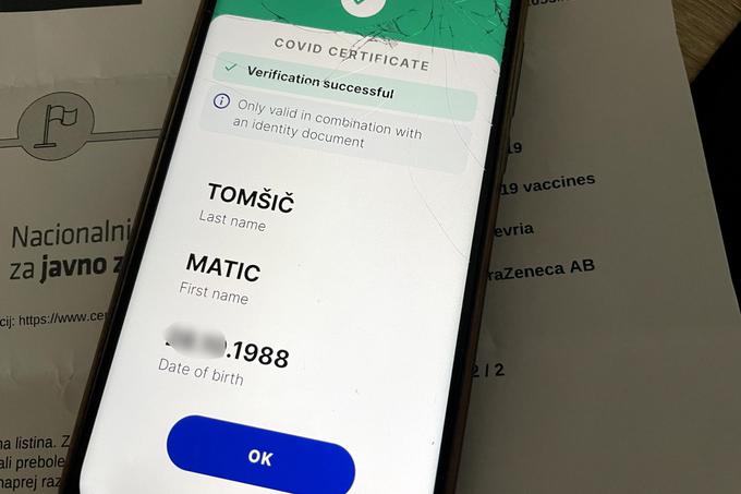 Covid app | Foto: Matic Tomšič