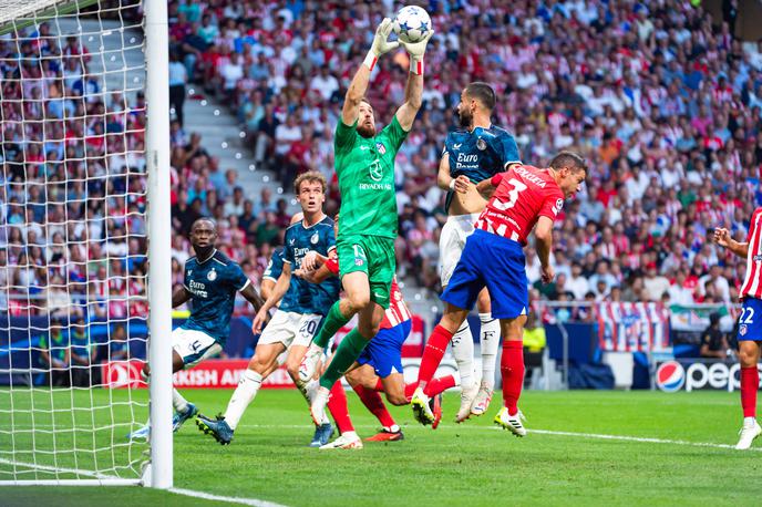 Jan Oblak, Atletico Madrid - Feyenoord | Jan Oblak je z Atleticom dosegel prvo zmago v ligi prvakov v tej sezoni. | Foto Guliverimage