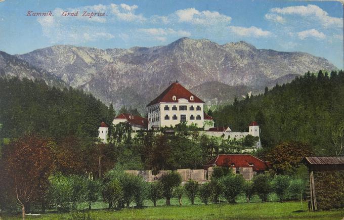 Grad okoli leta 1910 (Foto: Franc Aparnik, hrani MMK). | Foto: 