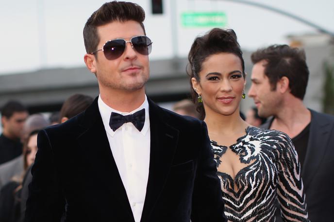 Paula Patton, Robin Thicke | Foto Getty Images