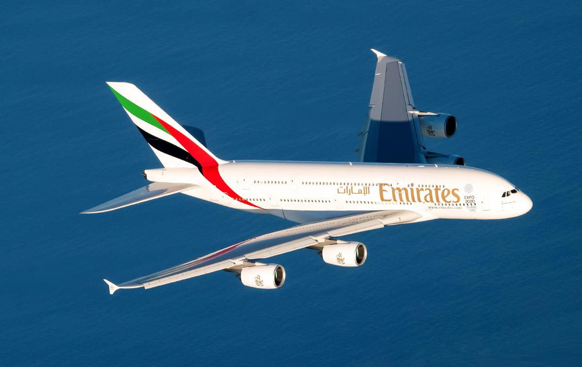 airbus A380 Emirates | Airbusu je uspelo izdelati le četrtino želenih in sprva načrtovanih letal A380. | Foto Emirates