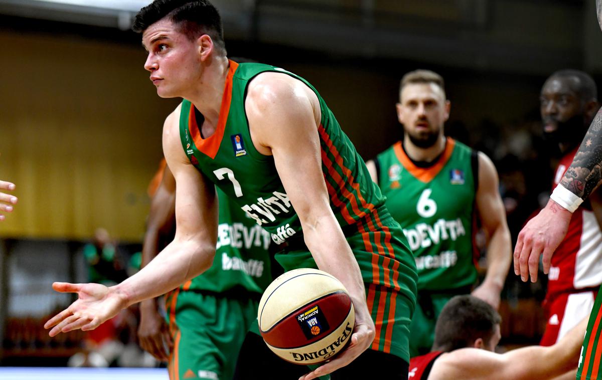 Cedevita Olimpija FMP Amar Alibegović | Amar Alibegović je bil z 18 točkami najboljši strelec zmajev. | Foto Tine Ružič/Cedevita Olimpija