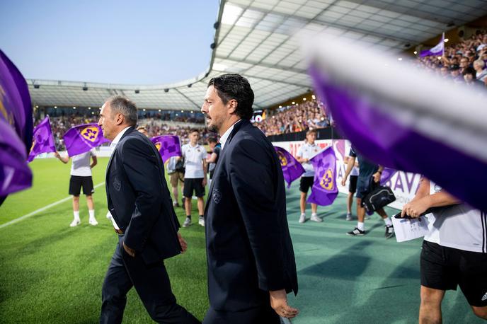 Zlatko Zahović, Darko Milanič | Športna politika NK Maribor v zadnjih letih je bila rezultatsko zelo uspešna, a ni bila niti najmanj naklonjena mladim. | Foto Urban Urbanc/Sportida