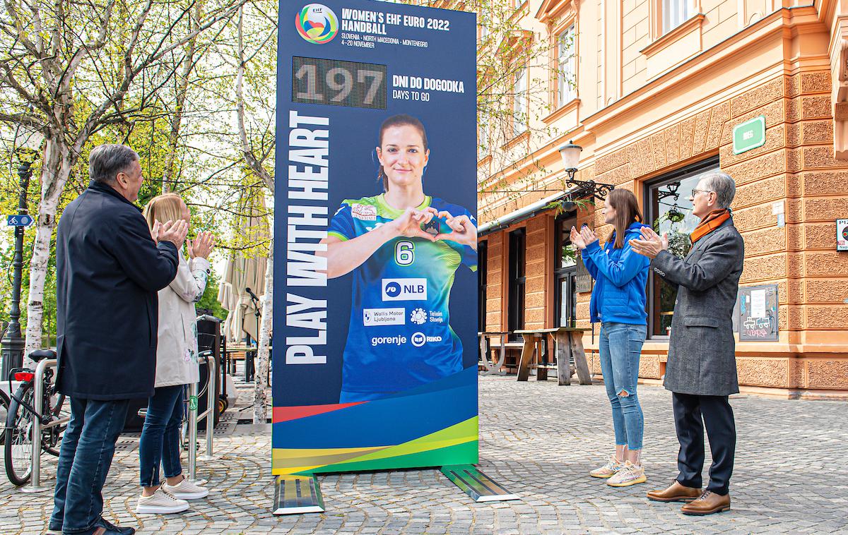 odštevalnik, evropsko rokometno prvenstvo za ženske | Poleg Celja je svoj odštevalnik dobila tudi Ljubljana, drugo slovensko prizorišče, ki bo novembra gostilo euro 2022. | Foto Sportida