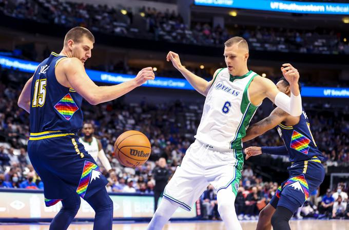 Nikola Jokić je dosegel 35 točk, Kristaps Porzingis pa 29. | Foto: Guliverimage/Vladimir Fedorenko