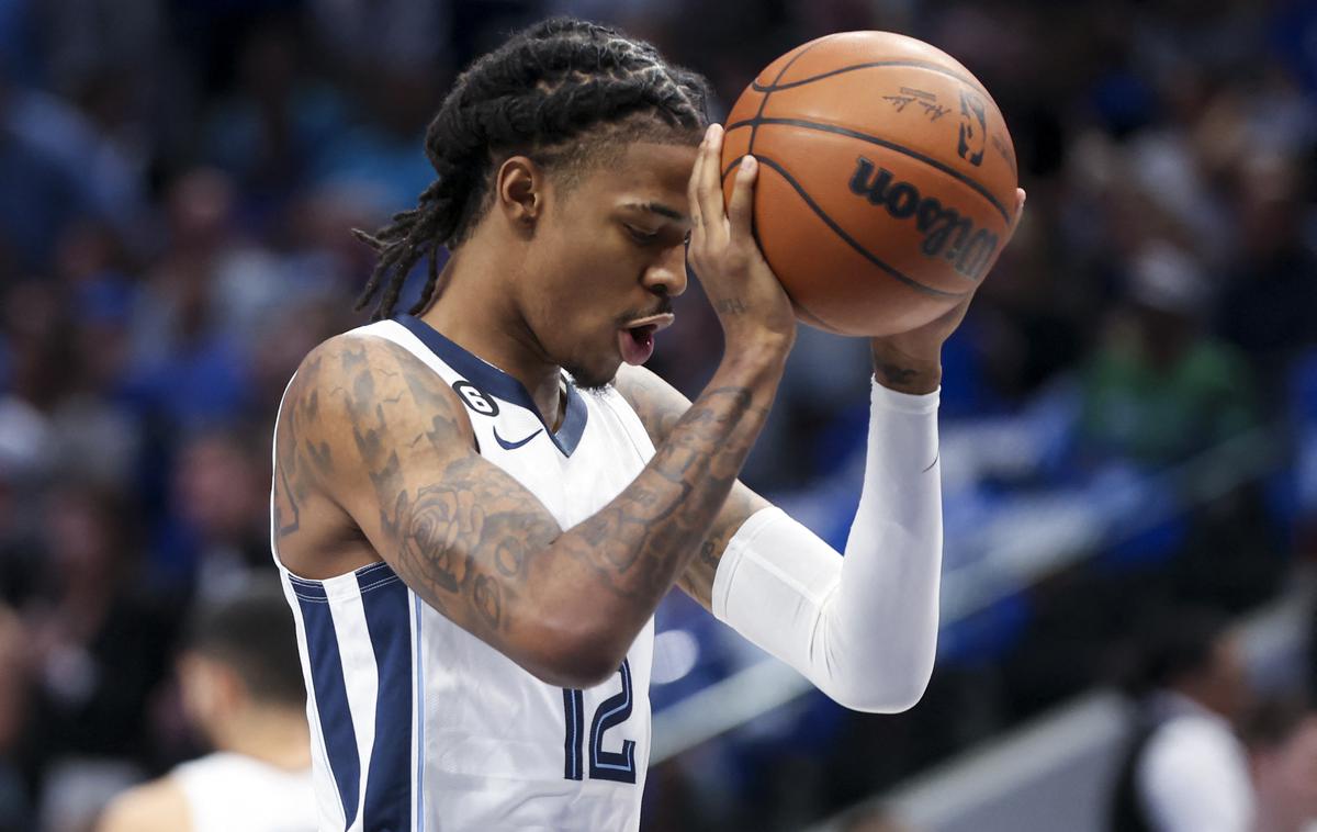 Ja Morant Memphis Grizzlies | Ja Morant je obraz ekipe Memphis Grizzlies. Vprašanje pa, do kdaj še. | Foto Reuters