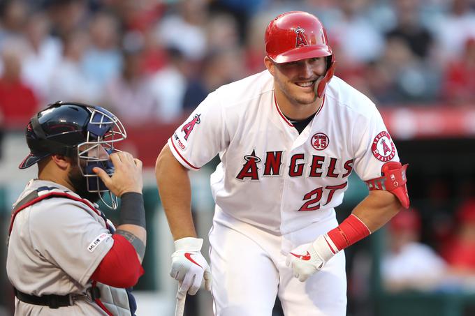 Mike Trout - bejzbolski rekorder. | Foto: Getty Images