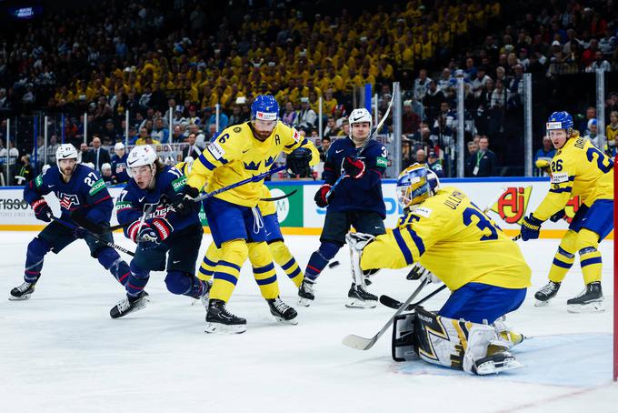 Američani so Švedom prizadejali prvi poraz na tem prvenstvu. | Foto: Guliverimage/Vladimir Fedorenko