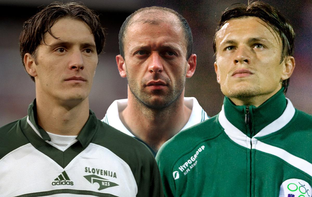 Pavlin Rudonja Dedić | Le kdo bi jih lahko pozabil? Miran Pavlin je z zadetkom popeljal Slovenijo na EP 2000, Mladen Rudonja na SP 2002, Zlatko Dedić pa na SP 2010. Se jim bo v petek oziroma ponedeljek na veličastnem seznamu pridružil še kdo? | Foto Guliverimage