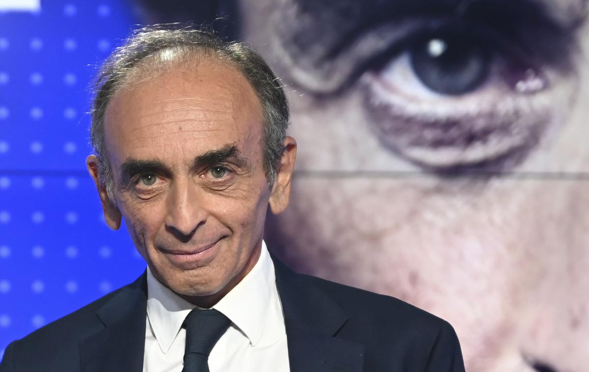 Eric Zemmour | Po eni od anket bi se lahko Eric Zemmour prihodnje leto na francoskih predsedniških volitvah skupaj z Emmanuelom Macronom uvrstil v drugi krog in tam dobil 45 odstotkov glasov. | Foto Guliverimage