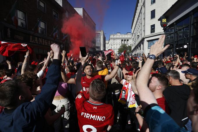 Pariz Liverpool navijači | Foto: Reuters