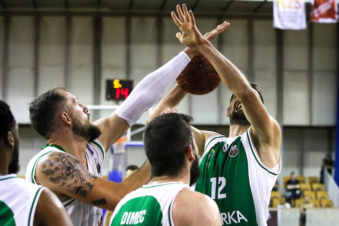 Union Olimpija - Krka: najpogostejši finalni par. Tokrat že v polfinalu DP. | Foto: Sportida