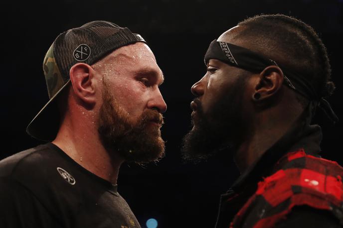 Tyson Fury Deontay Wilder | Tyson Fury in Deontay Wilder se bosta konec leta v Las Vegasu udarila za šampionski pas v verziji WBC. | Foto Reuters