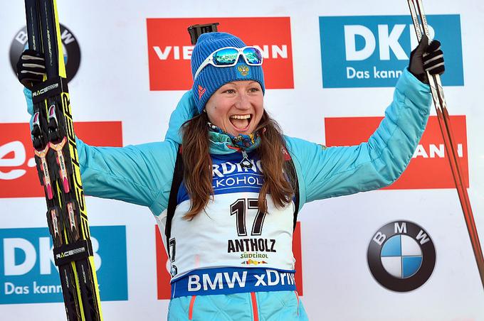 Podčufarova se v biatlon vrača po letu in pol. | Foto: Getty Images