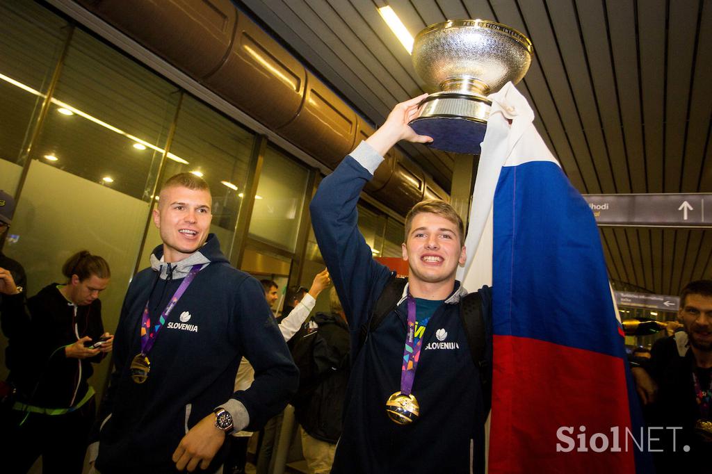 Brnik sprejem eurobasket 2017