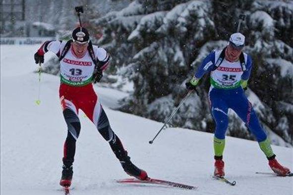 Tarjei Bö zmagal v Hochfilznu, Bauer 26.