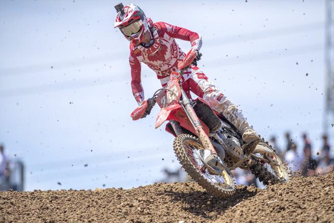 V Španiji je bil Tim Gajser minulo nedeljo četrti. | Foto: Honda Racing/ShotbyBavo