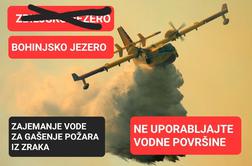 Požar pri Preddvoru se širi, razmere so kritične. Hrvaški canadair pomaga gasiti #video