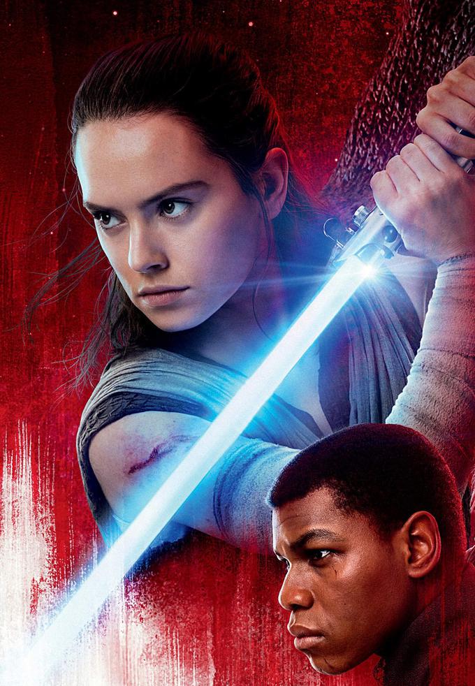 Na lestvico najdonosnejših igralcev leta 2017 sta se po zaslugi filma Poslednji Jedi uvrstila tudi Daisy Ridley in John Boyega. Oba igralca si boste lahko ogledali v filmu Vojna zvezd: Epizoda VII - Sila se prebuja, ki ga bodo na Planet TV predvajali v soboto, 6. 1., ob 20. uri. | Foto: 