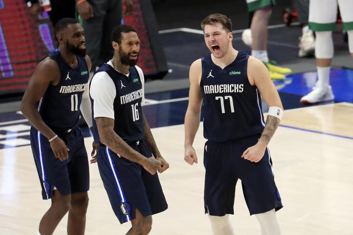 Luka Dončić | Luka Dončić je z Dallasom ulovil šesto zmago na zadnjih sedmih tekmah. Število zmag in porazov je zdaj izenačeno. | Foto Reuters