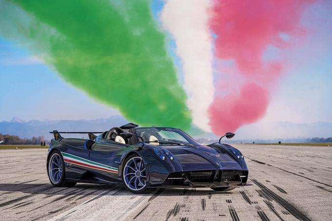 Najdražji avto v letošnjem letu bo pagani huayra tricolore z nakupno ceno vsaj 5,5 milijona evrov. | Foto: Pagani