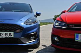 Volkswagen polo GTI in ford fiesta ST