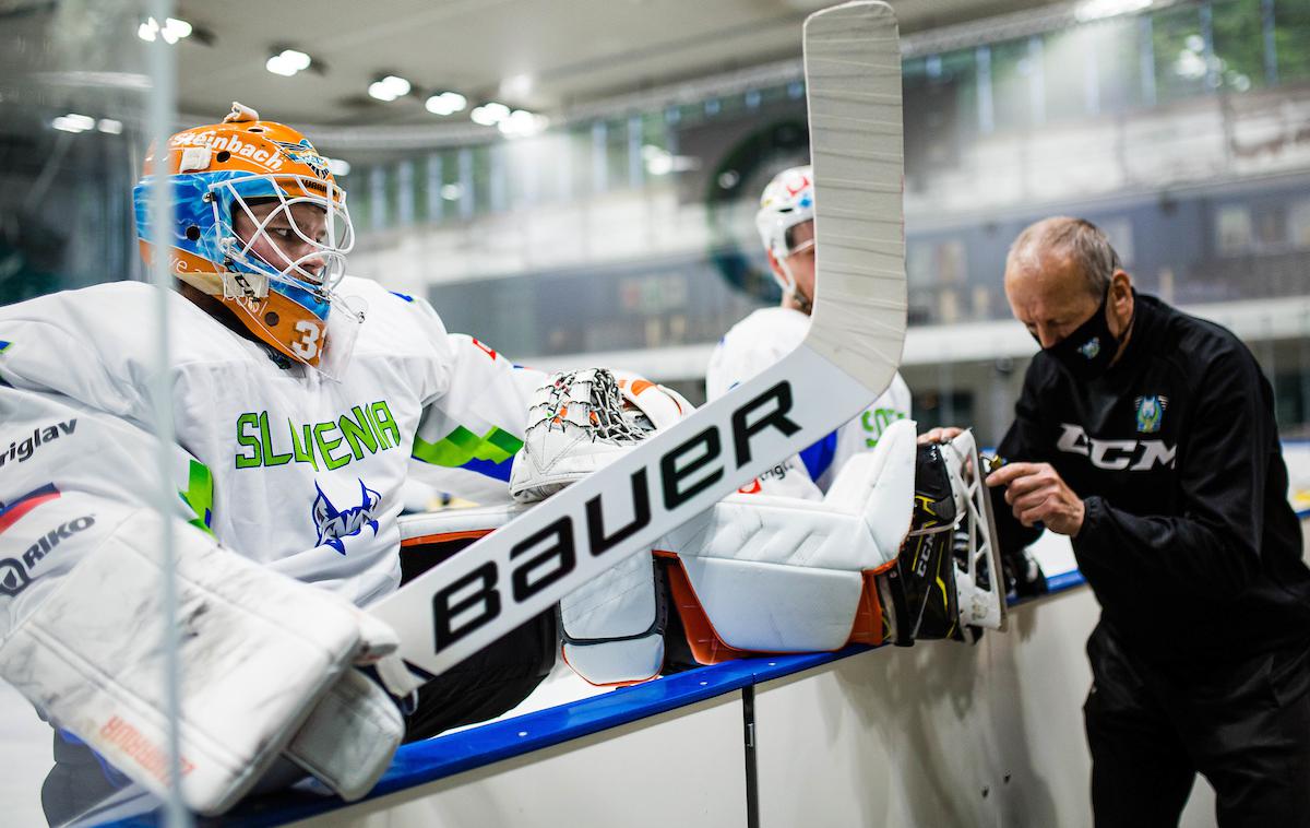 slovenska hokejska reprezentanca pripravljalni turnir Luka Gračnar | Luka Gračnar bo v prihodnji sezoni igral v drugi nemški ligi. | Foto Grega Valančič/Sportida