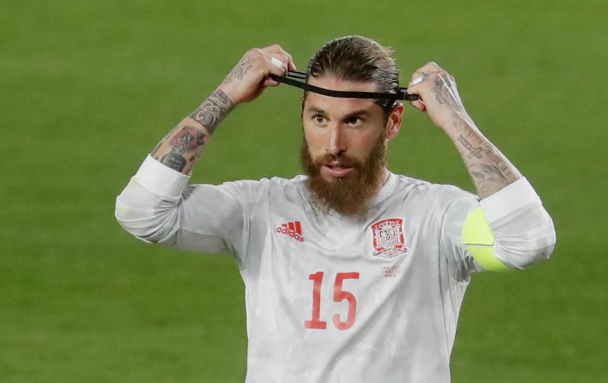 Sergio Ramos | Sergio Ramos je dres španske reprezentance oblekel kar 180-krat. | Foto Reuters