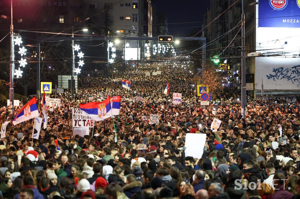 Srbija protest