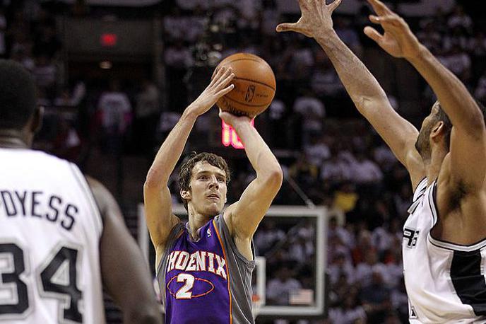 Goran Dragić | Goran Dragić je zablestel na tekmi končnice 7. maja 2010 proti San Antoniu. V zadnji četrtini je dosegel kar 23 od skupno 26 svojih točk. | Foto Getty Images