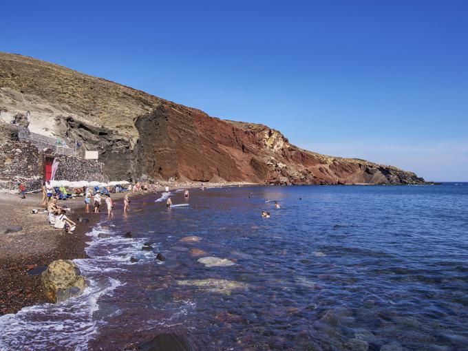 Santorini, Rdeča plaža | Foto: Reuters