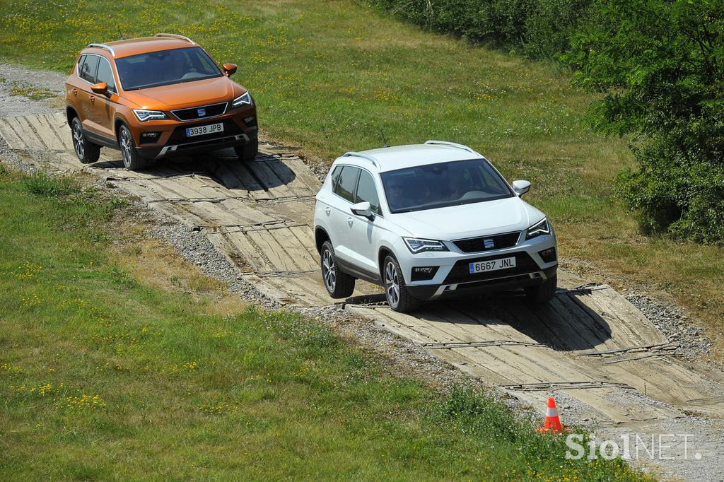 Seat ateca - terenska offroad preizkušnja