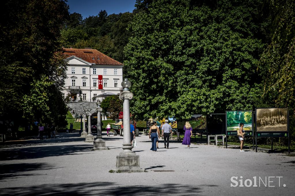 Odprtje razstave Cvetje v jeseni v Ljubljani