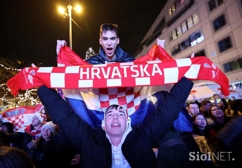 SP navijači Hrvaška Brazilija