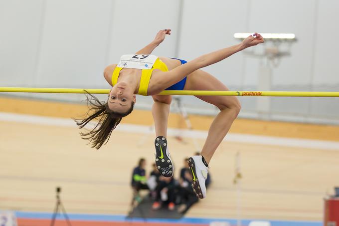 Njen osebni rekord znaša 193 centimetrov, ki ga je dosegla 18. junija 2016 v Celju. | Foto: Peter Kastelic/AZS