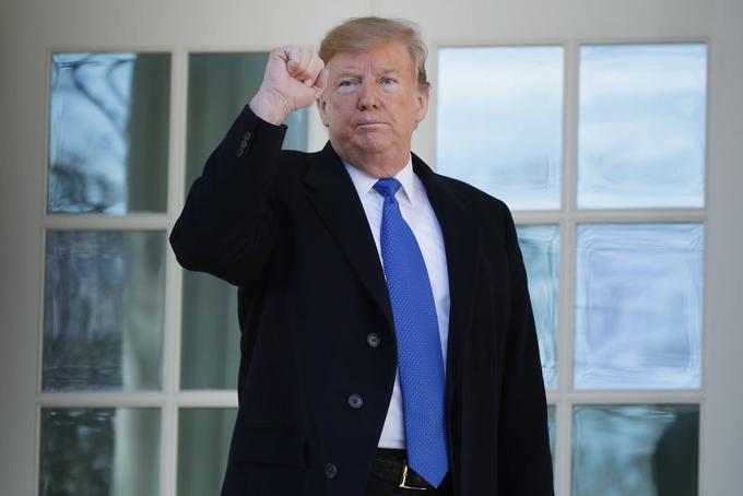 Ameriški predsednik Donald Trump je danes spet poudaril, da bi Severna Koreja v primeru uspešnih pogajanj o jedrski razorožitvi lahko postala velika gospodarska sila. | Foto: Getty Images