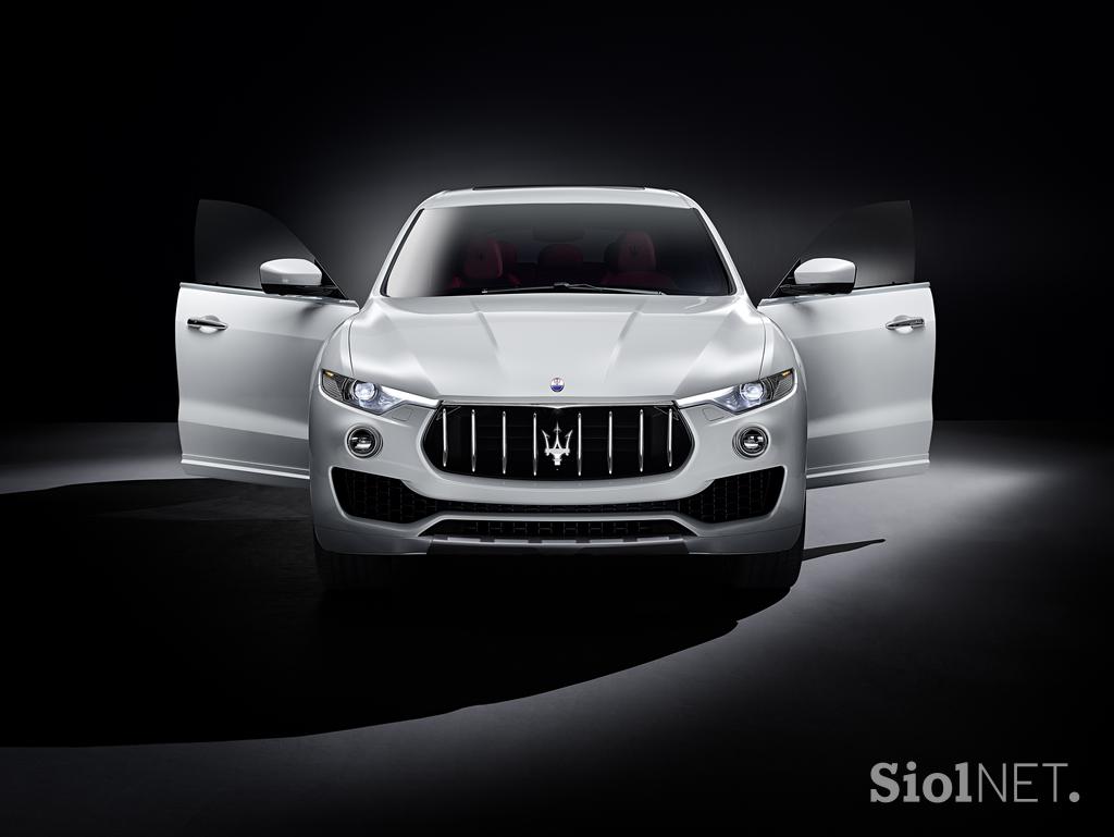 Maserati Levante - SUV ekskluzivnost v notranjosti