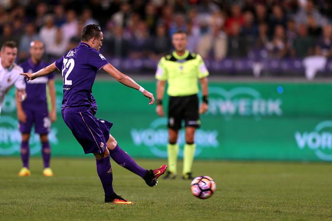 Po tem strelu je Josip Iličić zapravil enajstmetrovko. | Foto: Guliverimage/Getty Images