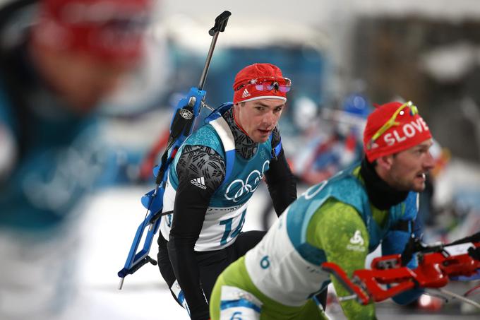 Jakov Fak je na tekmi s skupinskim štartom pristal na desetem mestu. | Foto: Getty Images